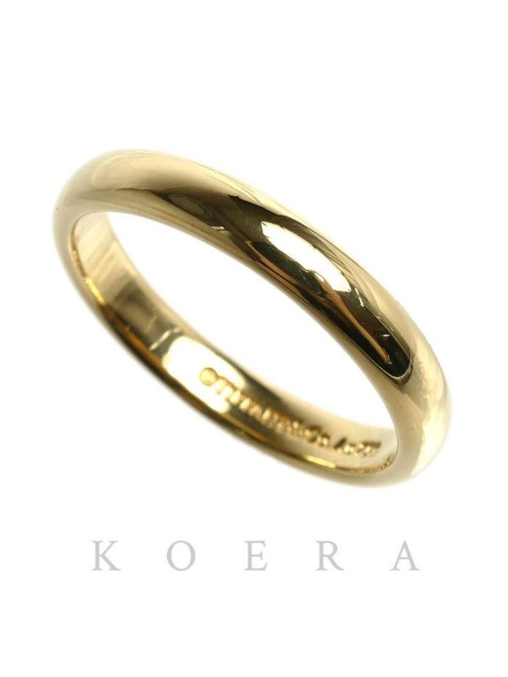 Tiffany & Co 18k Yellow Gold Classic Band Ring